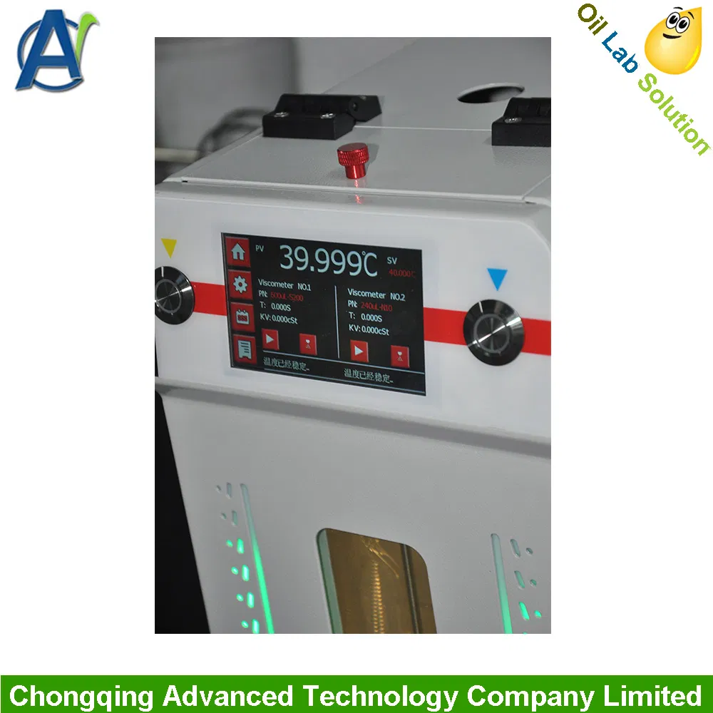 ASTM D7279 Índice de viscosidade calculado rápido e automático Viscometro cinemático de Houillon para líquidos transparentes e opacos. 2