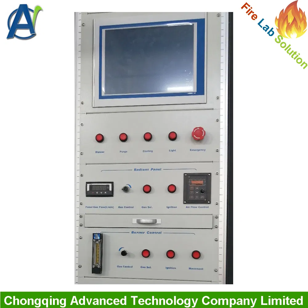 Equipamento de ensaio de painéis radiantes de pavimento para materiais de pavimento ASTM E648 ISO 9239-1 2