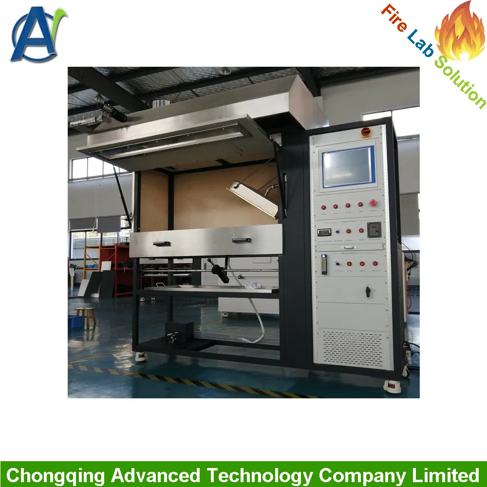 Equipamento de ensaio de painéis radiantes de pavimento para materiais de pavimento ASTM E648 ISO 9239-1 1
