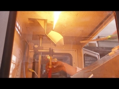 42kg Equipamento de Teste de Impacto de Salpicos de Metal Roupa de Proteção