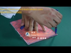 Testador Vertical de Chama para Têxteis Vestuário de Proteção Visor LCD 36kg