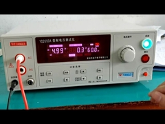AC DC Hipot Test Kit 5KV 18kg 1s-99s 50Hz Voltagem de saída 0,2kV-5kV