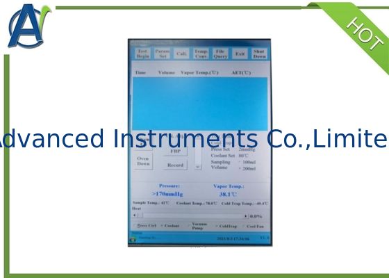 ASTM D1160 Digital Vacuum Distillation Analyzer for Petroleum Products