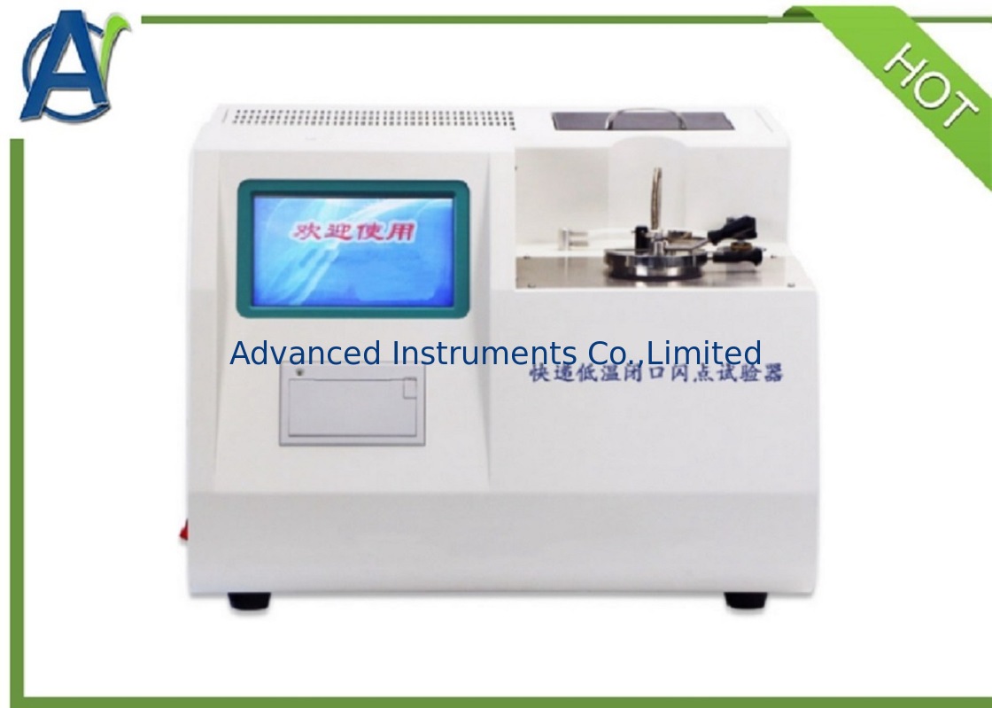 Rapid Low Temperature Closed Cup Flash Point Tester ISO1523 ISO 3679