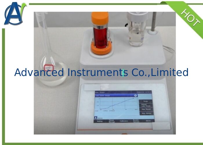Automatic Potential Titrator for ASTM D664 TAN & D2896 TBN Test with High-Accuracy Burette and Touchscreen Interface