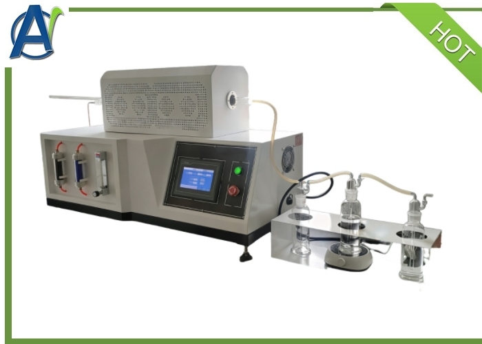 IEC 60754-1&2 Halogen, PH & Conductivity Testing Device on Gases Evolved During Combustion of Materials From Cables