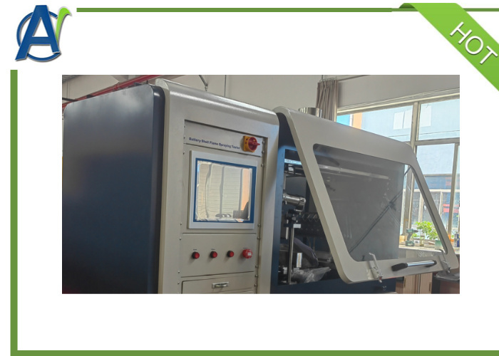 Battery Shell Flame Spraying Tester by UL 2596 Torch and Grit (TaG) Method