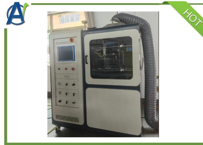 Battery Shell Flame Spraying Tester by UL 2596 Torch and Grit (TaG) Method