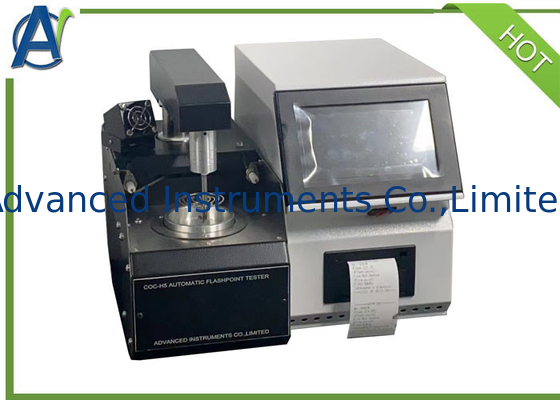 ASTM D92 Teste de Flash Point de Taça Aberta de Cleveland totalmente automático com ecrã LCD