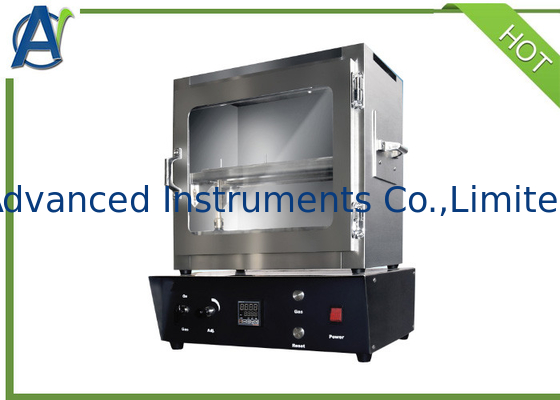 Equipamento de testes do fogo horizontal do ISO 3795 para materiais poliméricos
