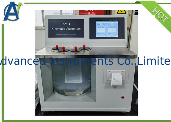 Viscometer Kinematic automático de ASTM D445 para o teste do óleo de lubrificação