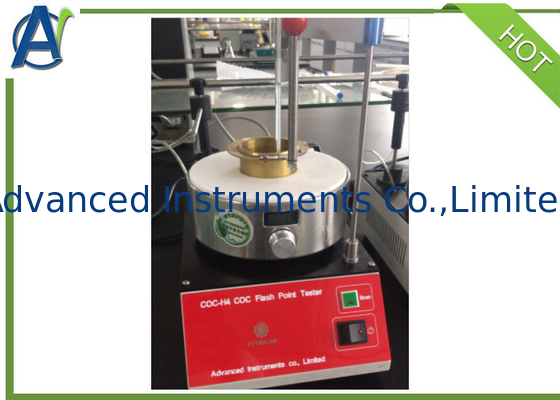 Best seller ASTM D92 Cleveland Open Cup Flash Point Test Instrument para óleo lubrificante
