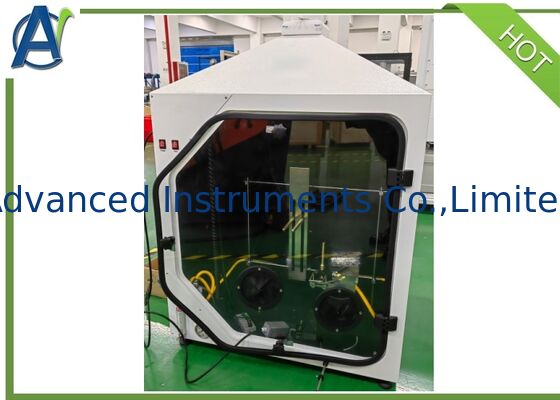 Aparelho de Teste de Chama Horizontal e Vertical UL94, Aparelho de Teste de Queima de Material Plástico ISO 9772