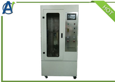Máquina de testes vertical automática do cabo da propagação de chama com capa das emanações