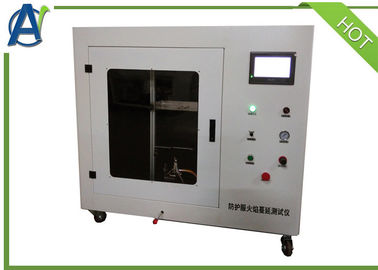 A chama vertical espalhou ISO 15025 do equipamento de teste das propriedades para o teste de matéria têxtil