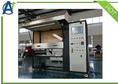 Pavimentando o equipamento de teste brilhante do painel com o apoio de aço inoxidável NFPA 253 da amostra