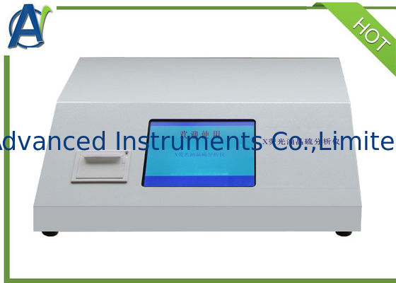 Equipamento de ensaio do analisador de teor de enxofre de óleo de combustível diesel ASTM D4294 XRF