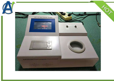 Verificador culombiométrico do índice de água de Karl Fischer Titrator do óleo de lubrificação de ASTM D6304