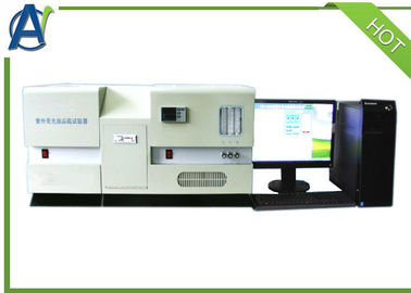 Índice de enxofre ultravioleta da fluorescência de ASTM D5453 no analisador do óleo