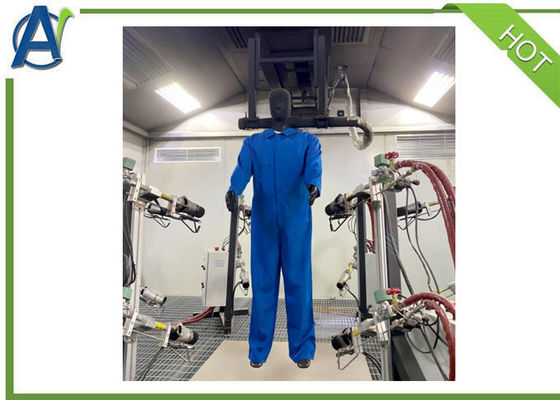 Vestuário de proteção do ISO 13506 contra o equipamento do calor e de teste da chama