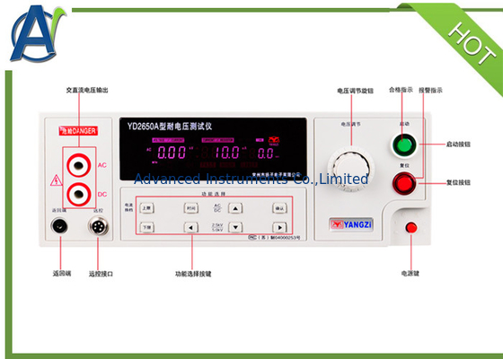 Alta tensão Kit Withstand Voltage Test Equipment do teste da C.C. Hipot da C.A. de 5KV 10KV