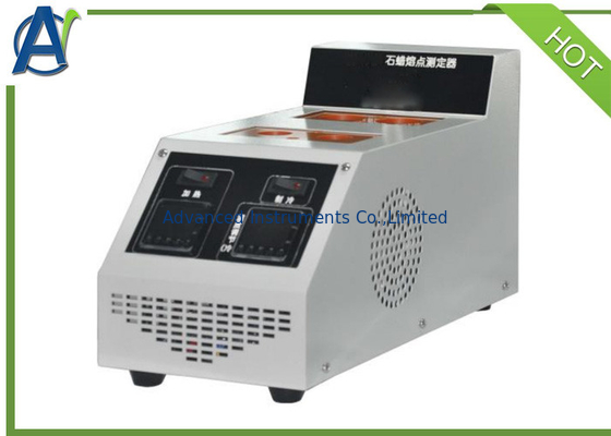 Instrumento do ponto de derretimento da cera pelo método refrigerando da curva conforme ISO 3841 de ASTM D87